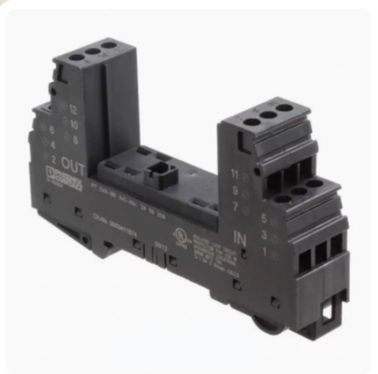 1pcs PHOENIX CONTACT Surge Protection Base 2839208 PT2X2-BE