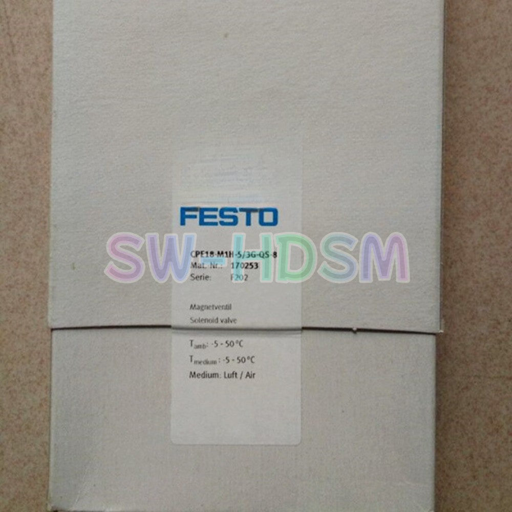 1PCS Festo Solenoid Valve CPE18-M1H-5/3G-QS-8 Freight Free