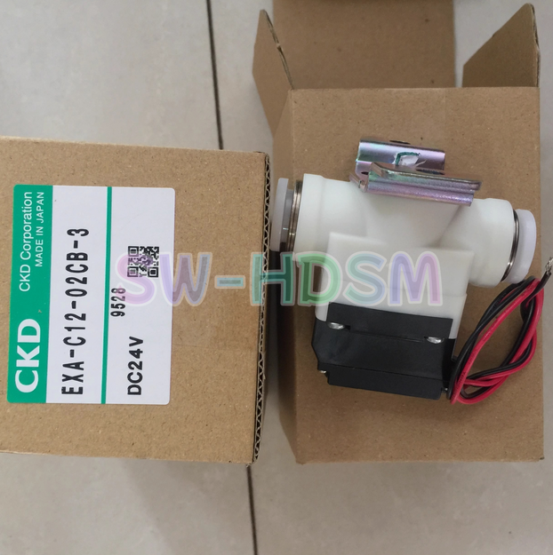 1PCS FOR CKD Solenoid Valve EXA-C12-02CB-3 DC24V Freight Free