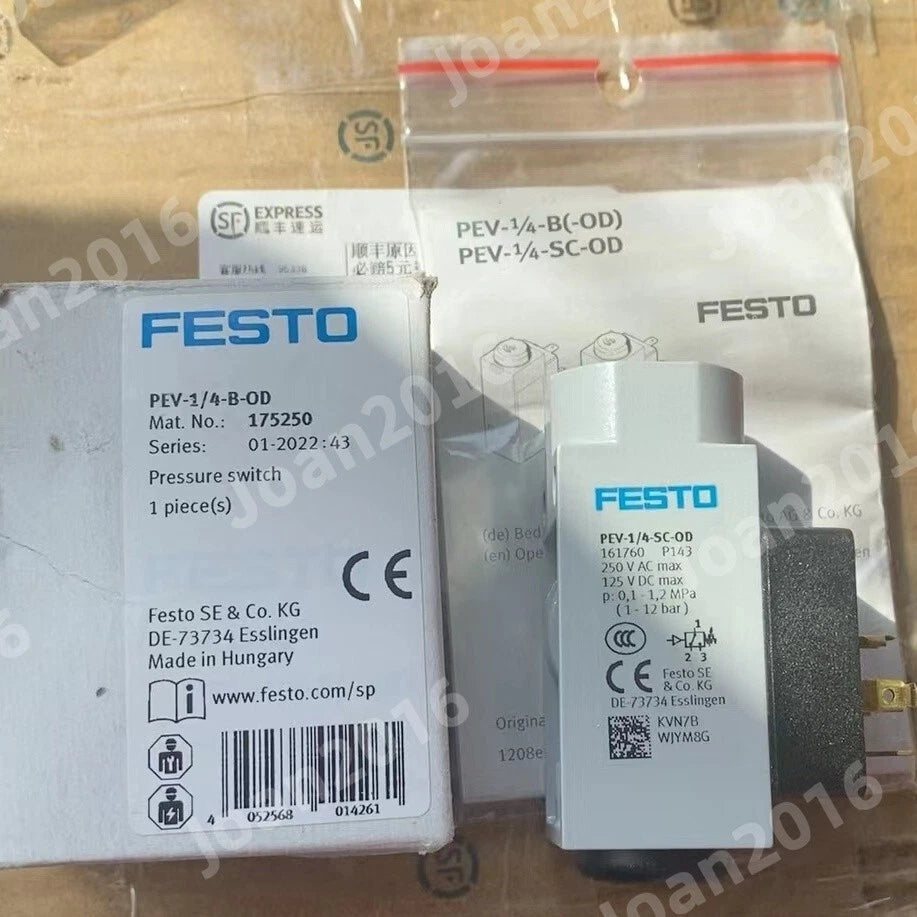 FESTO PEV-1/4-B-OD Pressure switch-175250 #P