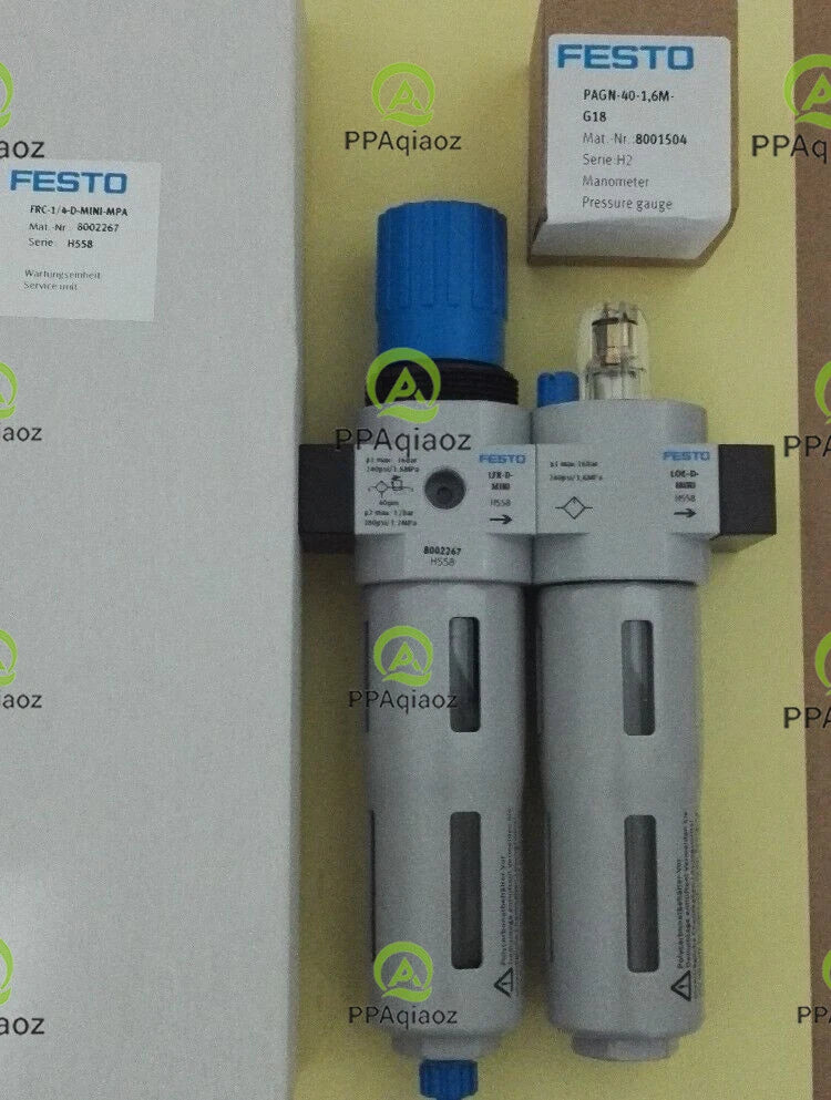 One Festo FRC-1/4-D-MINI-MPA 8002267 Pressure Regulating Valve