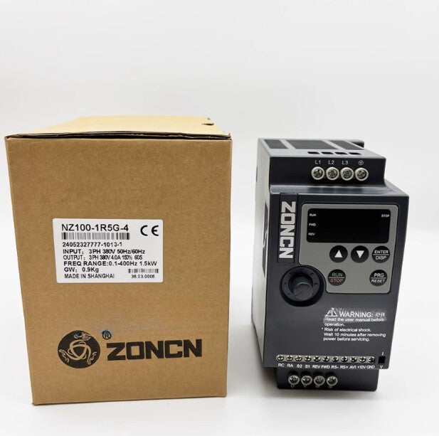1PC For ZONCN Inverter NZ100-1R5G-4 1.5KW Three-phase 380V 50/60Hz