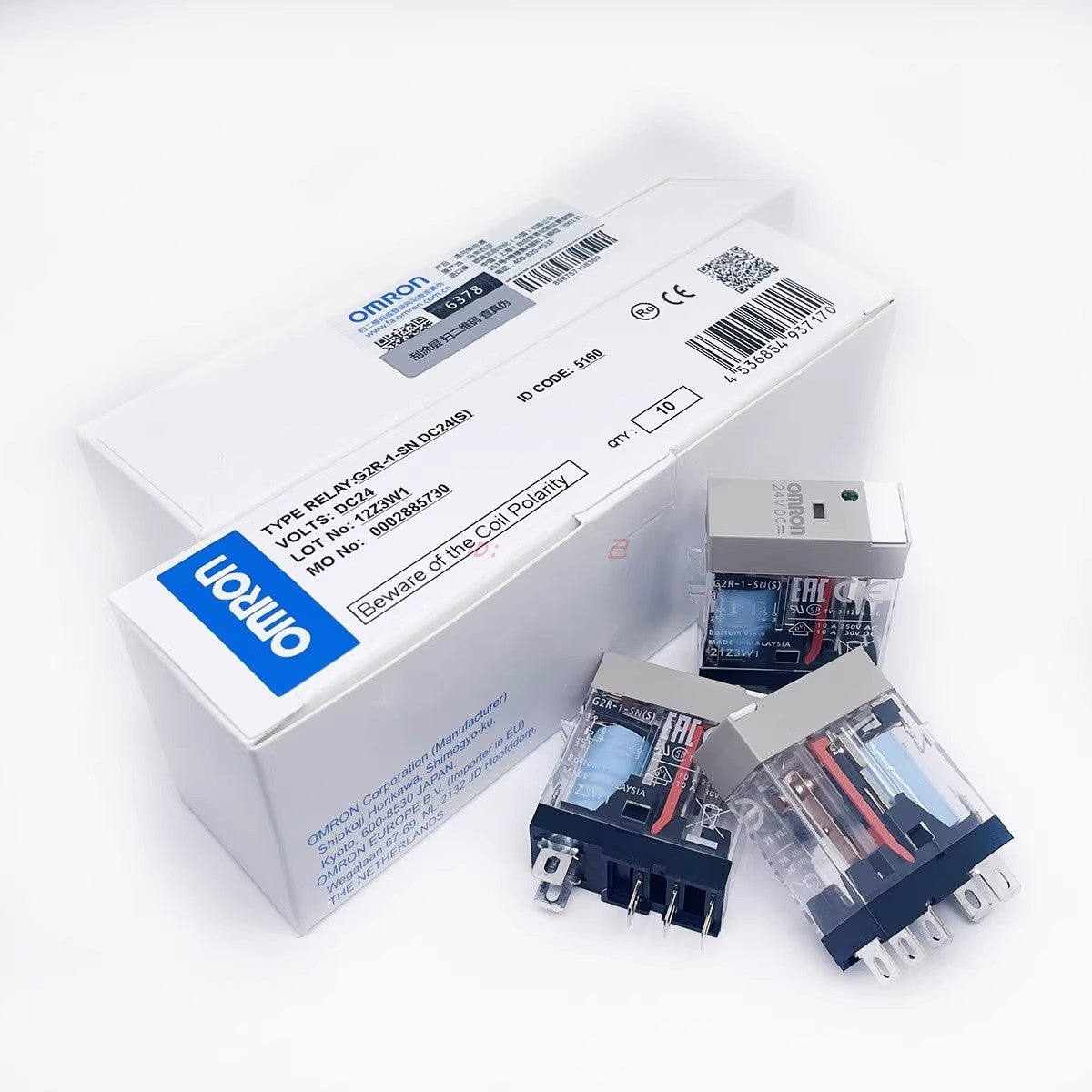 Lot of 10pcs Omron Relay G2R-1-SN(S) DC24V G2R1SN(S) 24VDC 5-Pin free ship