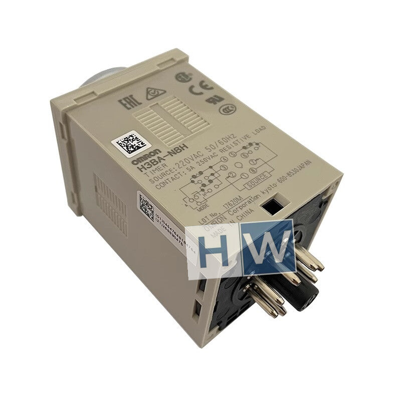 1PC OMRON Power-on Delay Time Relay H3BA-N8H AC220V