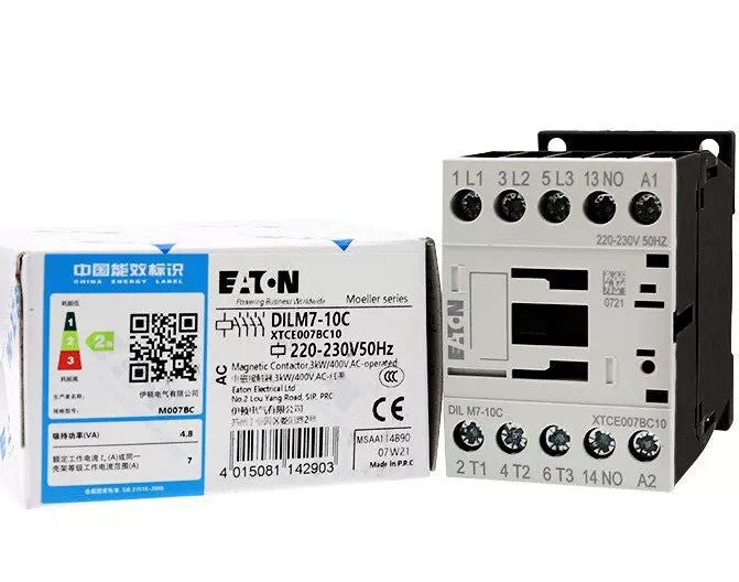 1/piece EATON AC contactor DILM7-10C DILM7-10C AC220V AC110V