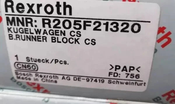 Rexroth R205F21320 slider guide #P