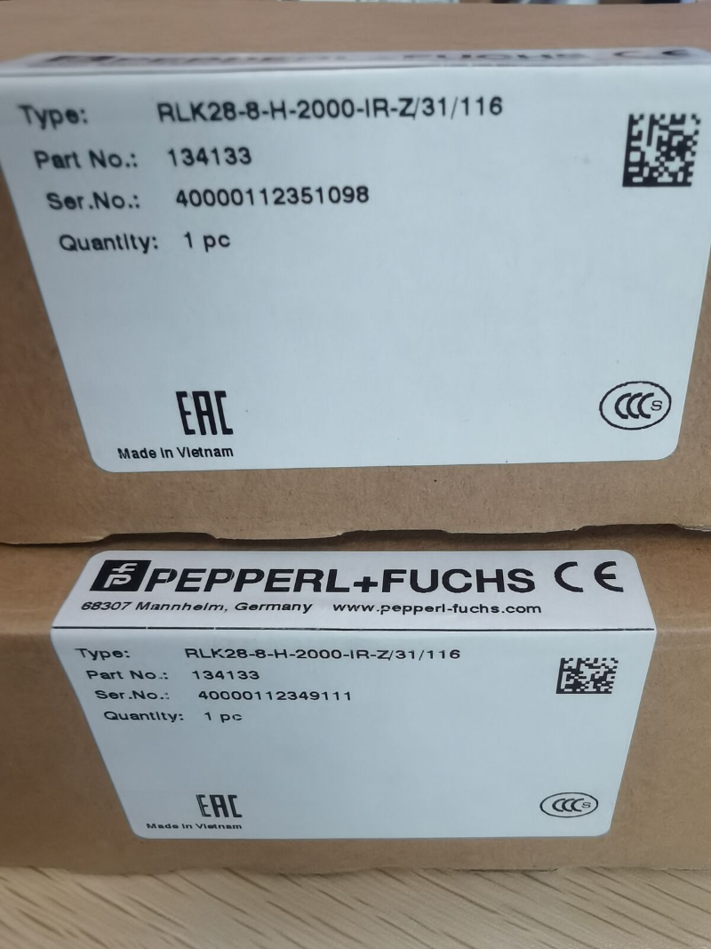 1pcs PEPPERL+FUCHS Sensor RLK28-8-H-2000-IR-Z/31/116