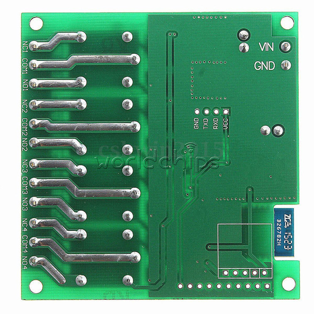 DC12V 4 Channel wireless Bluetooth Relay For Phone Remote control Switch Smart