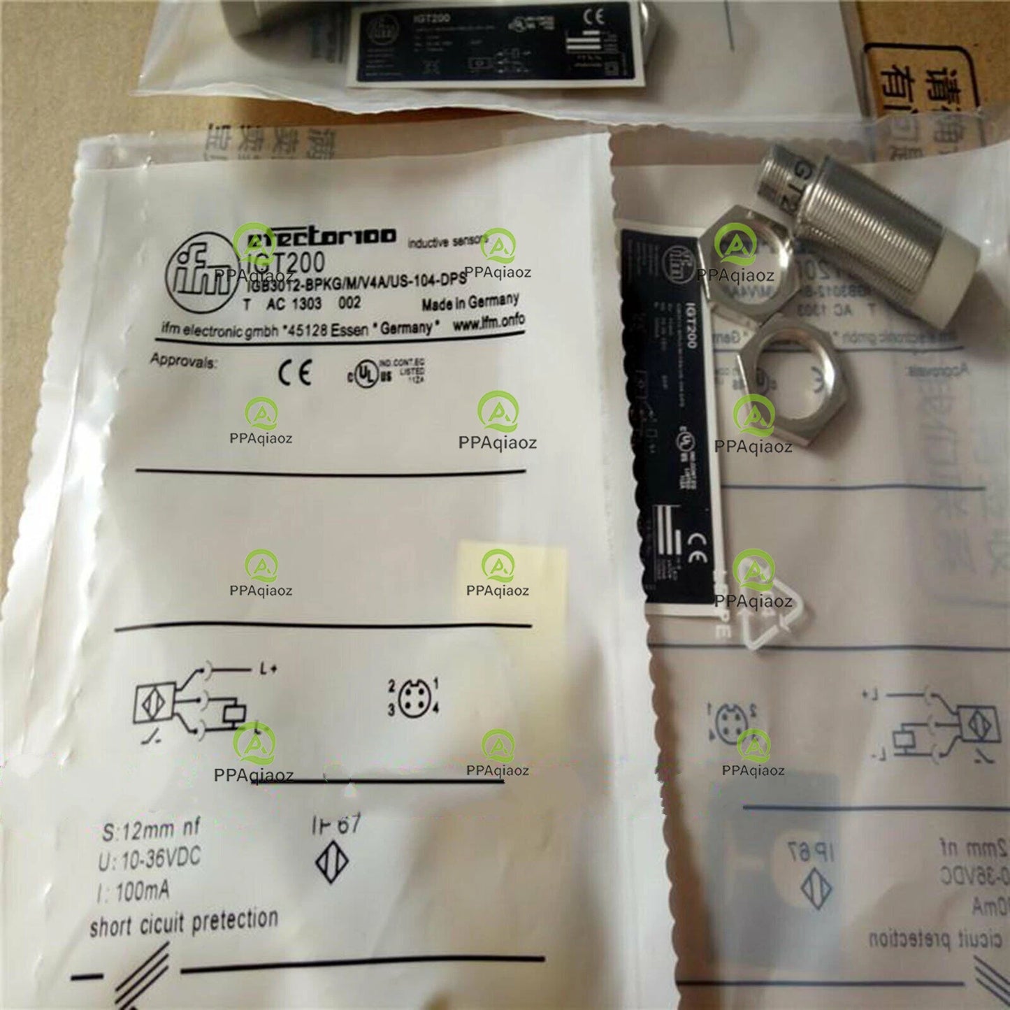 1PC IFM IGT200 Inductive Proximity Switch Free Shipping
