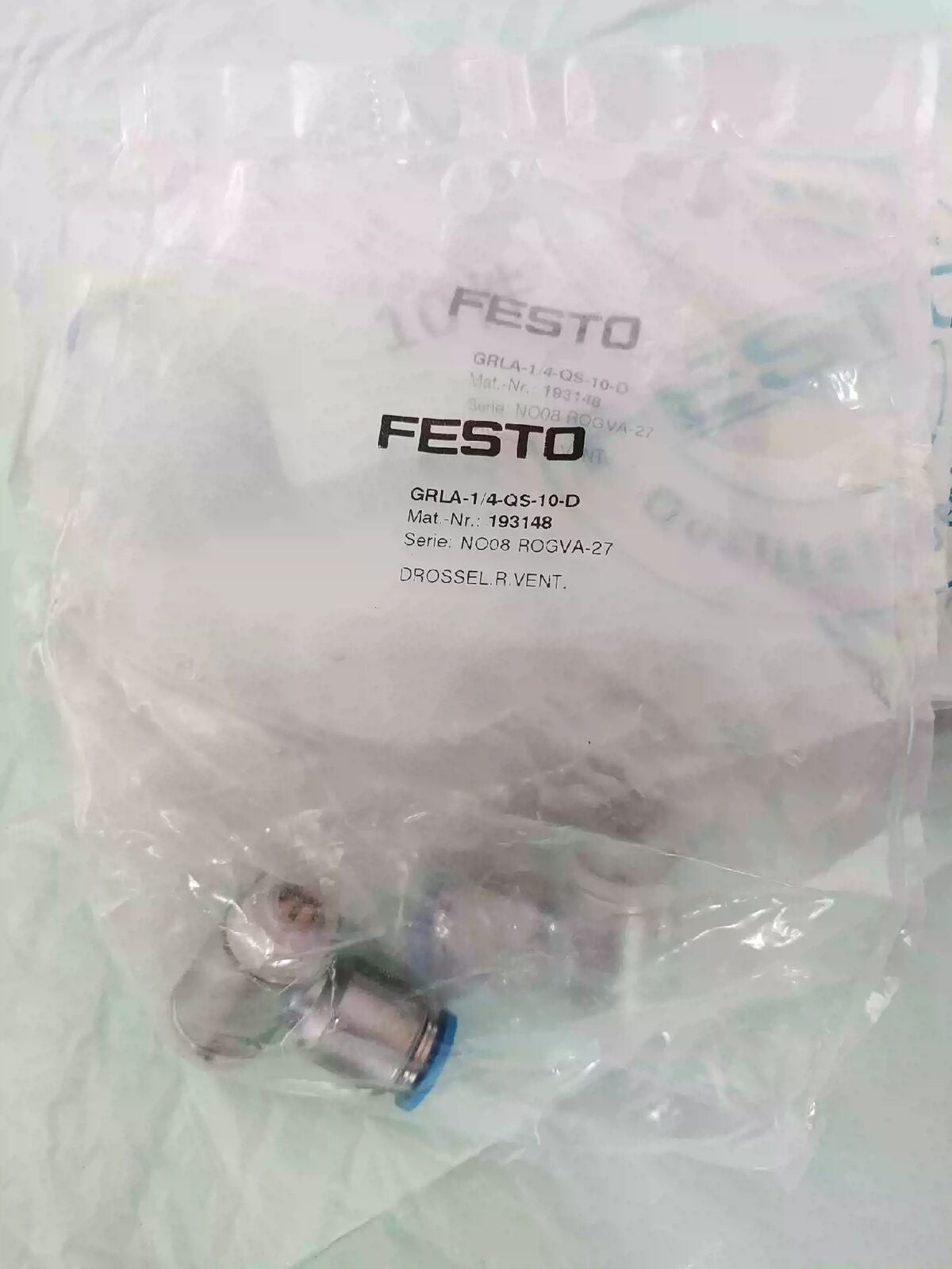1pcs For Festo GRLA-1/4-QS-10-D 193148 throttle valve