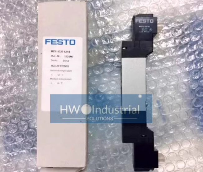 FESTO Solenoid valve MEBH-5/3G-1/8-B 173016 Shipping by