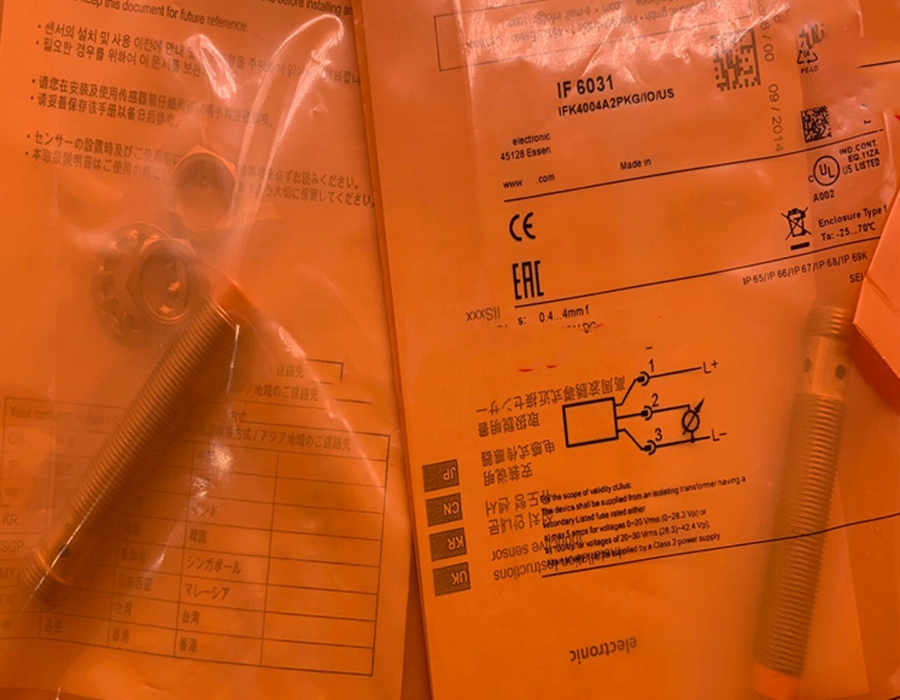 1PC For IFM Proximity Switch sensor IF6031