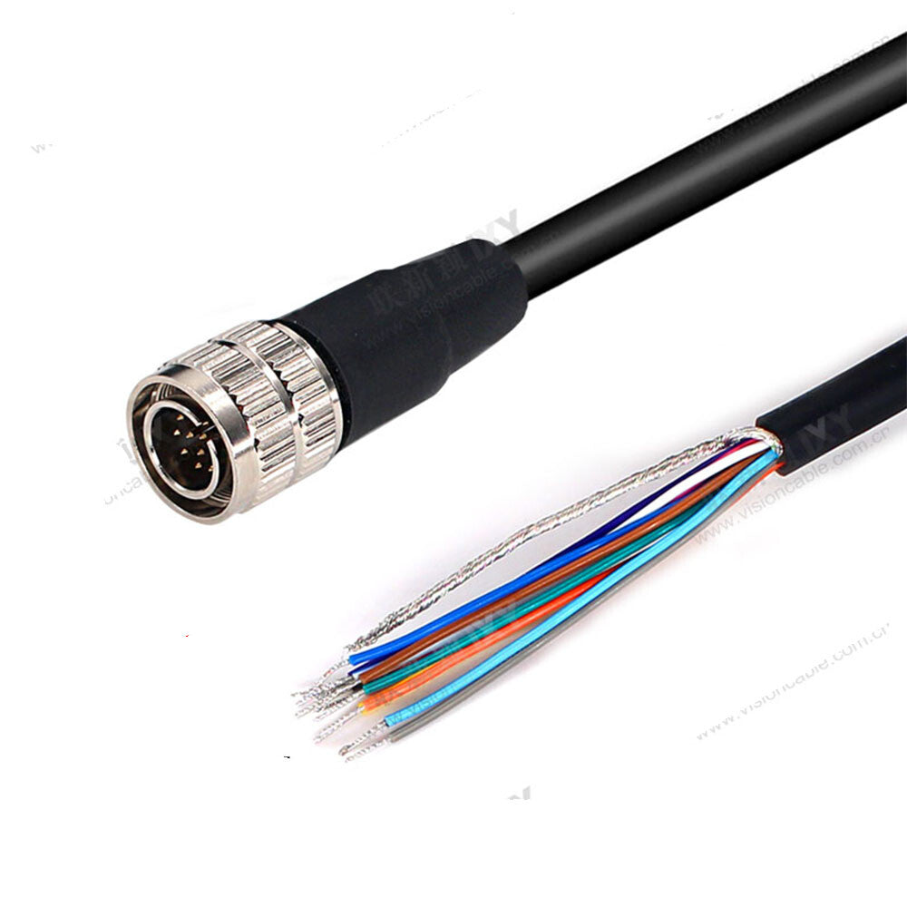 IO Power Cable for KEYENCE IV Camera OP-87440 OP-87441 OP-87442