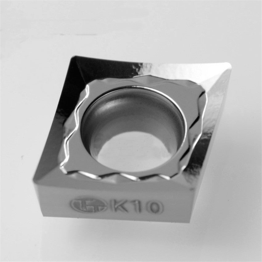 10pcs TaeguTec CCGT120404-FL K10 CCGT431-FL for ALU CNC blade carbide Inserts