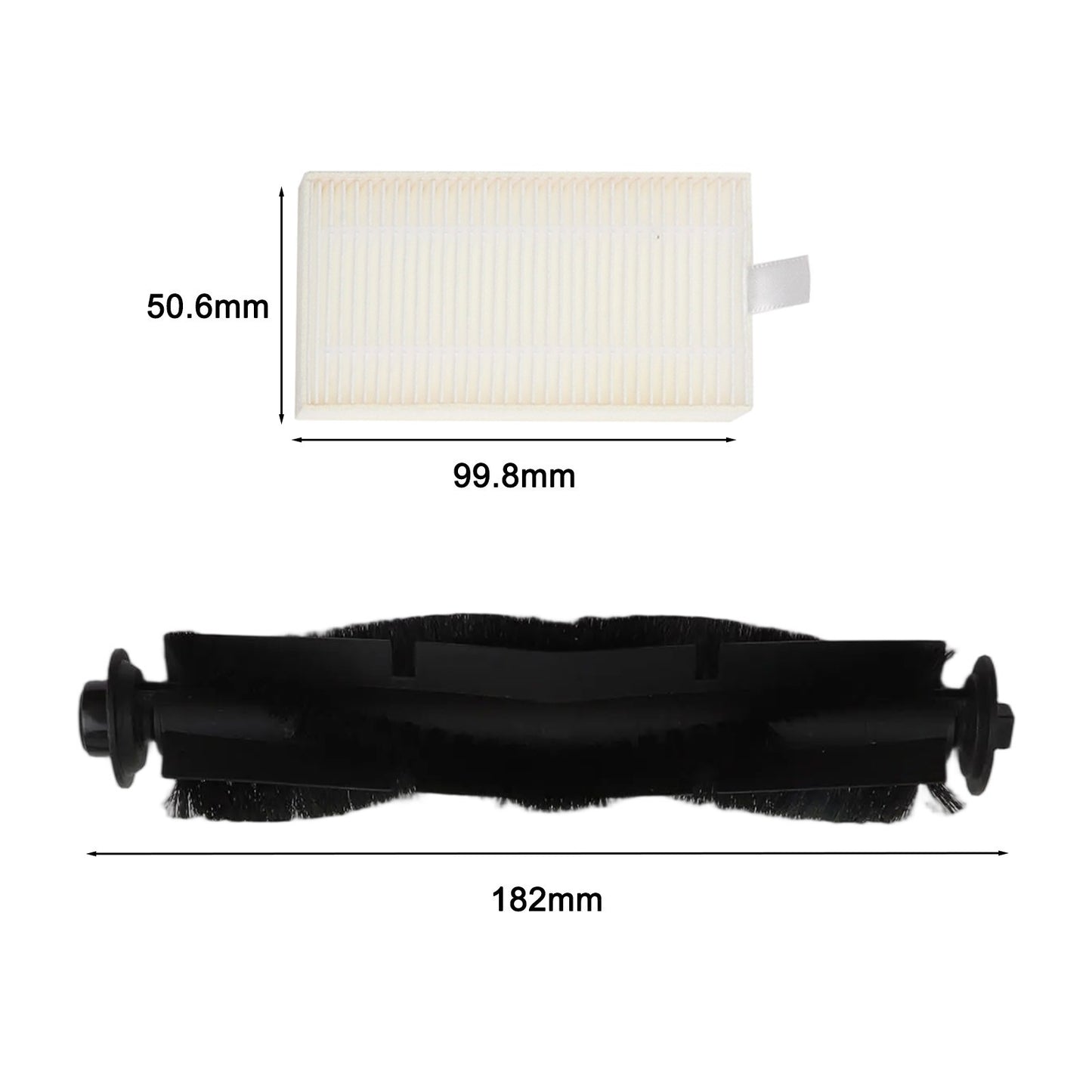 Efficient Cleaning Kit for bObsweep For Dustin Robot Vacuum with Filters Bags