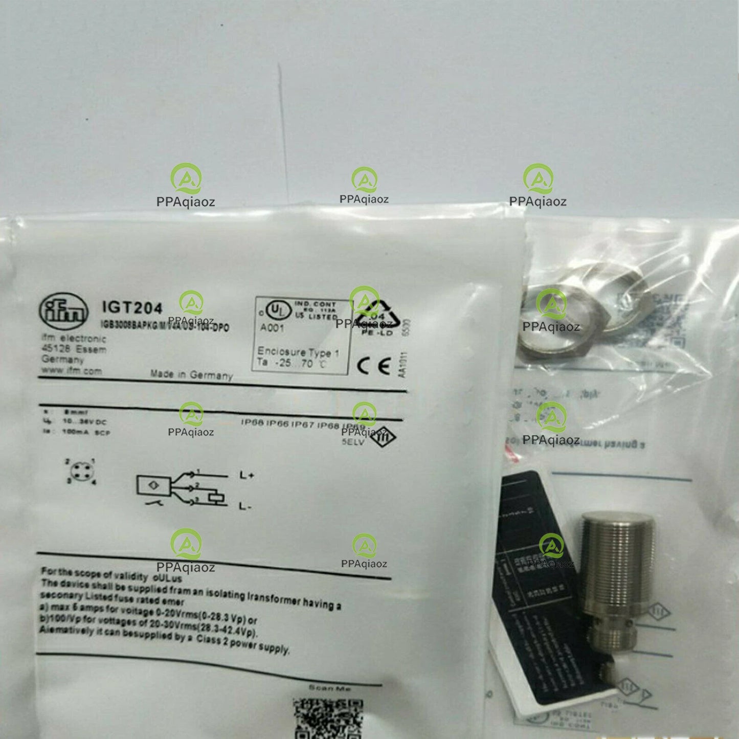 1PC IFM IGT204 Proximity Switch Sensor Free Shipping
