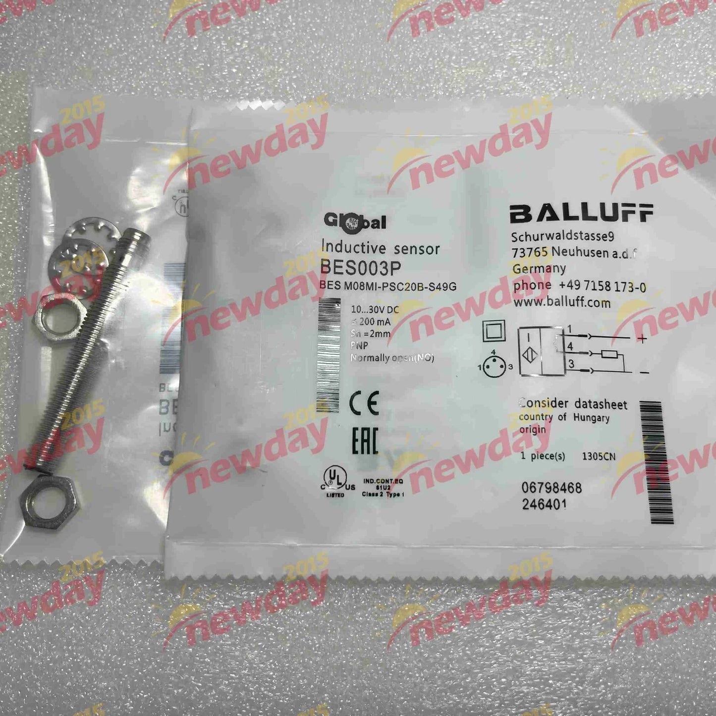 1PC For BES003P BES M08MI-PSC20B-S49G Proximity switch sensor