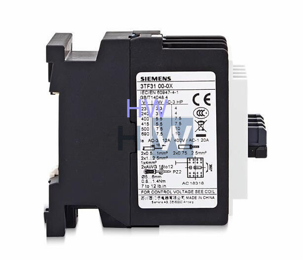 1Pc SIE-MENS 3TF31 AC Contactor 3TFT3100-0XM0 AC220V