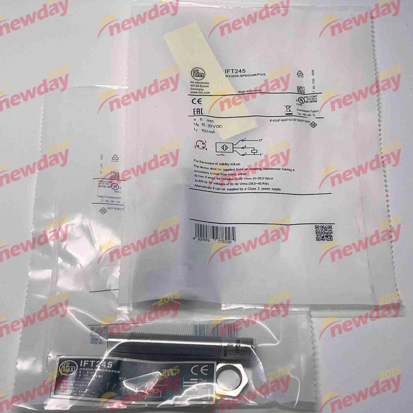 1PC Proximity Switch Sensor IFT 245 IFT245