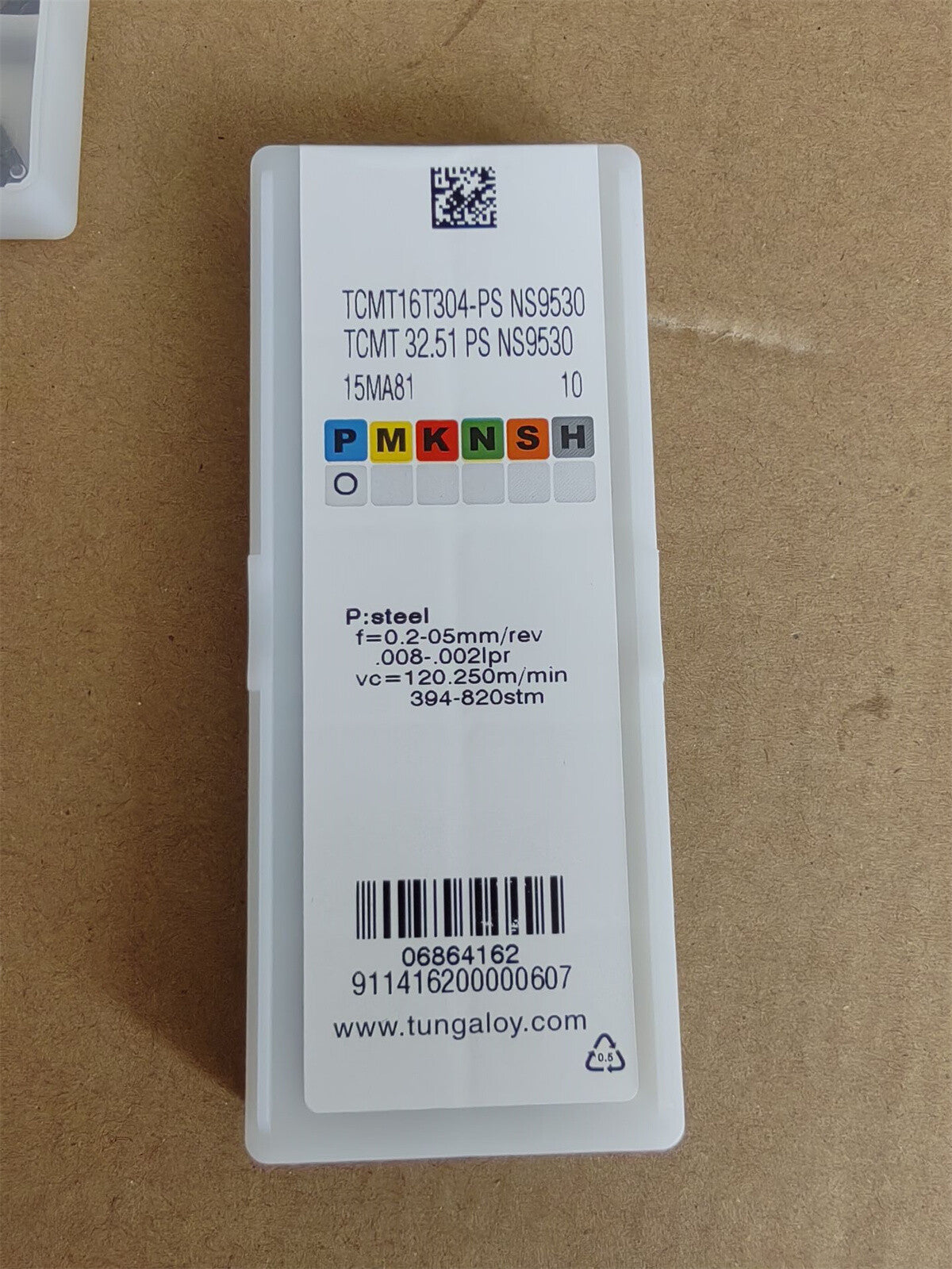 10pcs/Box Tungaloy TCMT16T304-PS NS9530 TCMT32.51PS Turning blade Carbide Insert