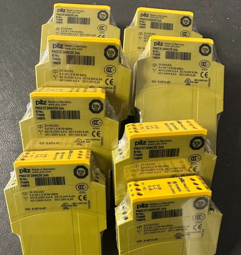 1pcs PILZ PNOZ X7 24VACDC 2n/o Safety Relay Module 774059