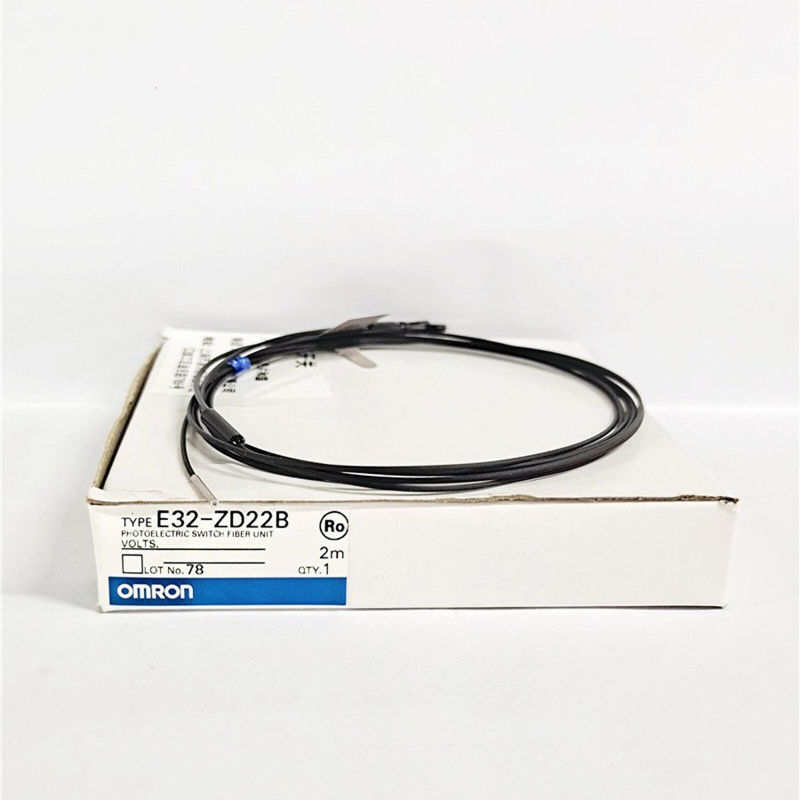1pcs OMRON Optical Fiber Sensor E32-ZD22B 2M BY OMS E329332E