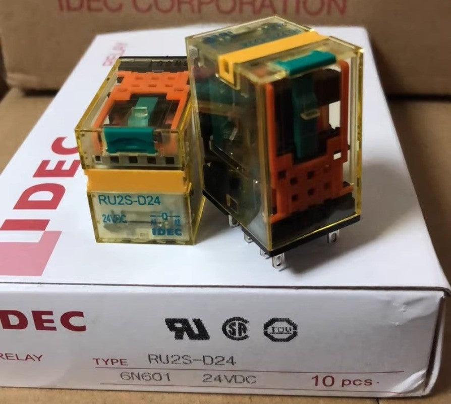 10pcs IDEC RU2S-D24 Relay 24VDC