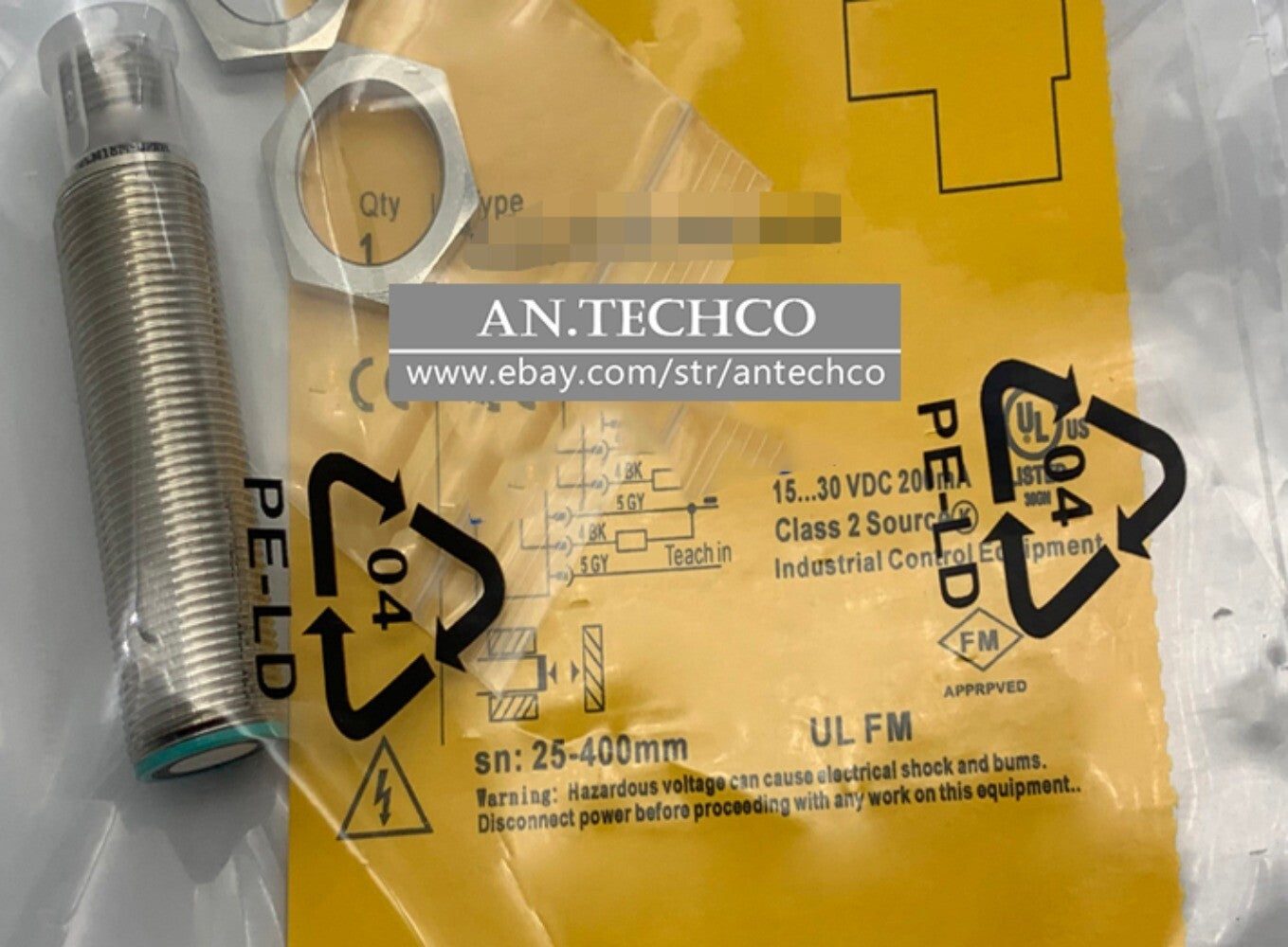 1PC RU20U-M12-AP6X2-H1141 Ultrasonic sensor