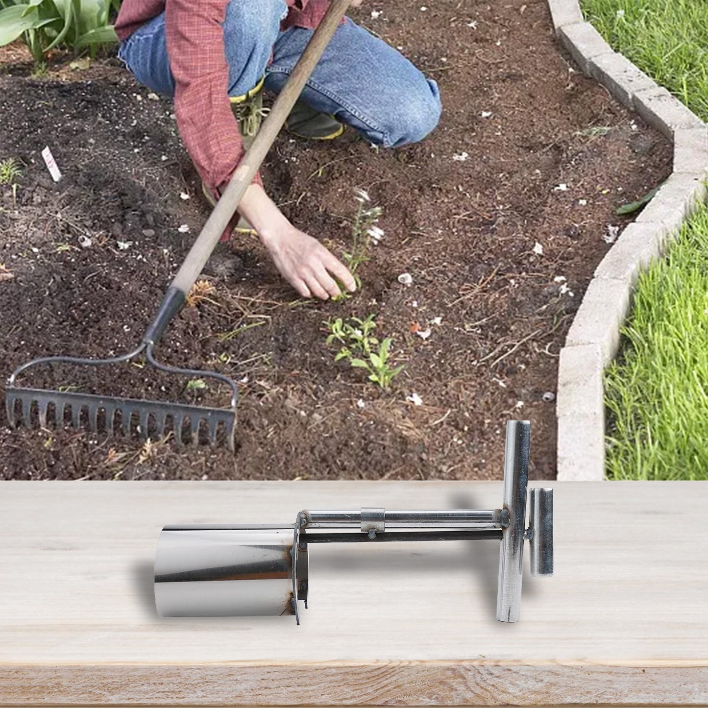 Efficient Planting Tools Set for Digging and Transplanting Bulbous Plants