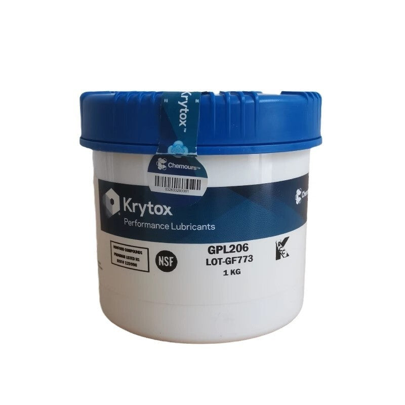 Chemours DUPONT Krytox GPL206 1Kg (2.2 LB) free ship