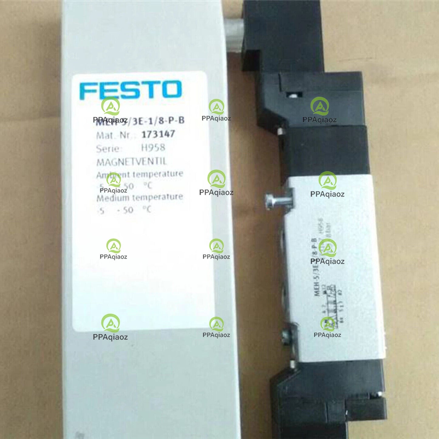 1PC FESTO MEH-5/3E-1/8-P-B 173147 Solenoid Valve Free Shipping