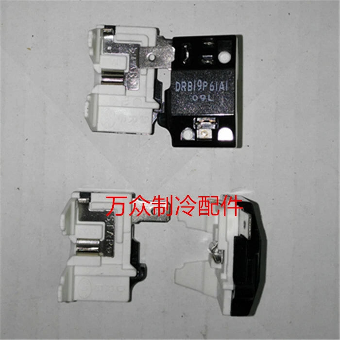 QTY:2PCS 600a DRB19P61A1 compressor refrigerator overload flat protector