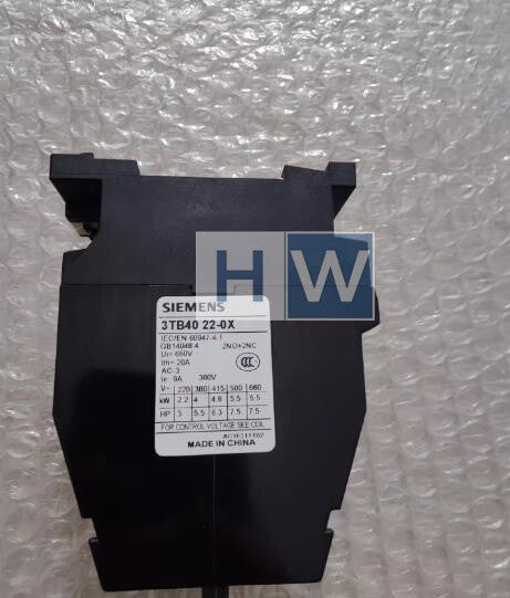 1Pc SIE-MENS 3TB40 Contactor 3TB402-0XM0 AC220V