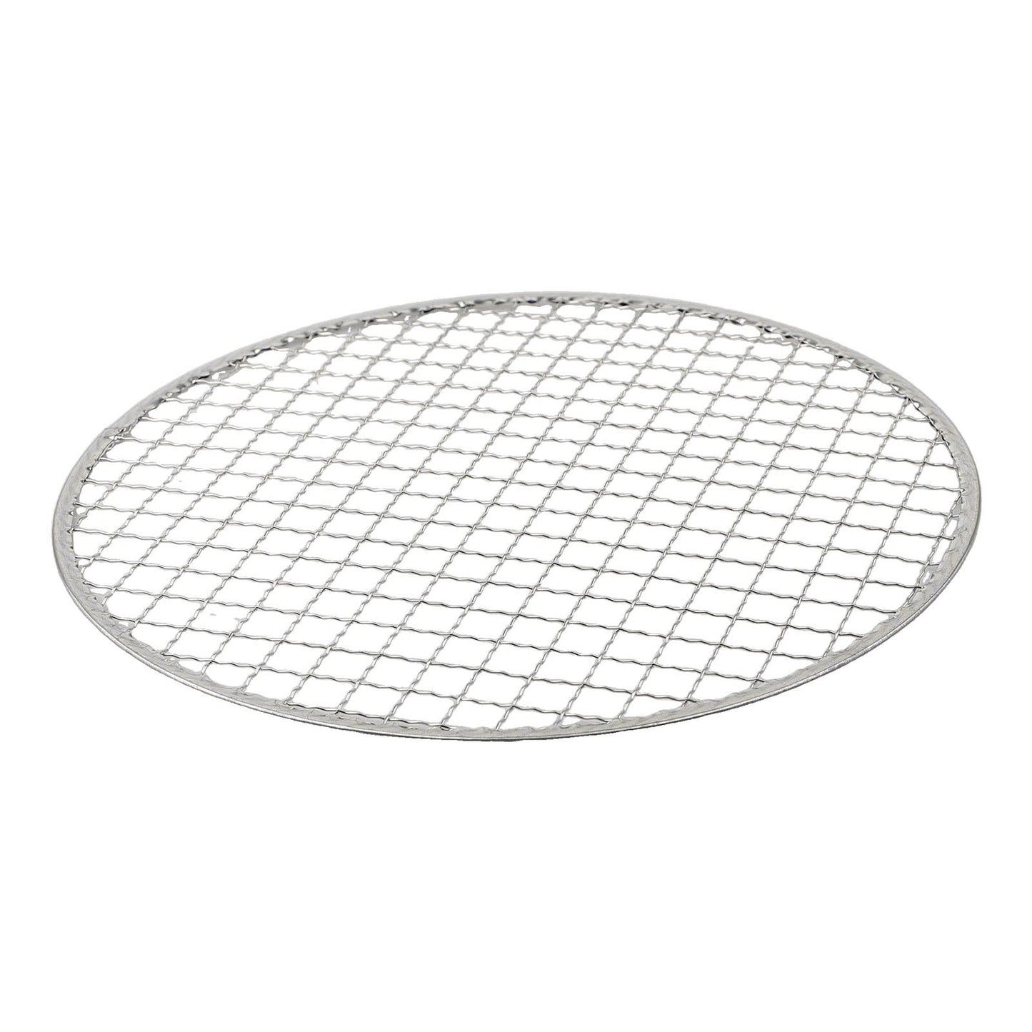 5pcs Round Disposable Wire Net Grill Racks Iron Roast Grate Cooking Barbecue BBQ