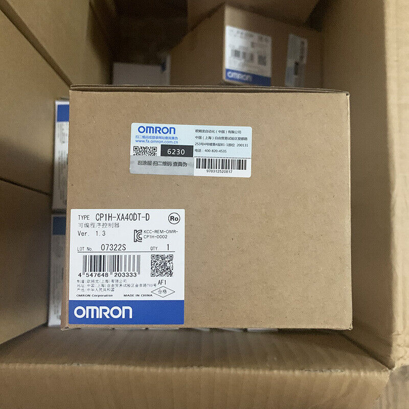 1pcs OMRON PLC CPU Unit CP1H-XA40DT-D