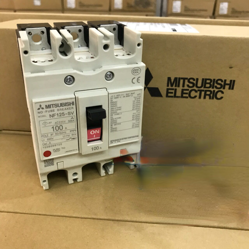 1pcs Mitsubishi Circuit Breaker NF125-SV 3P 100A 1110011344