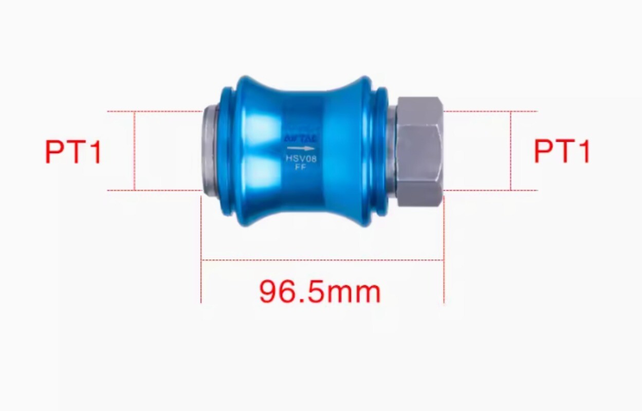 1pcs AirTAC HSV25FF Manual Valve Reversing Valve