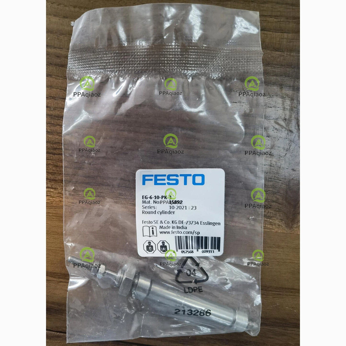 1PC FESTO EG-6-10-PK-3 15892 Round Cylinder EG610PK3 Free Shipping