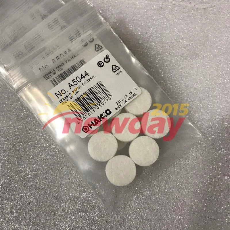 100pcs (10bag) For Hakko A5044 Ceramic Paper Filter instead of A1033