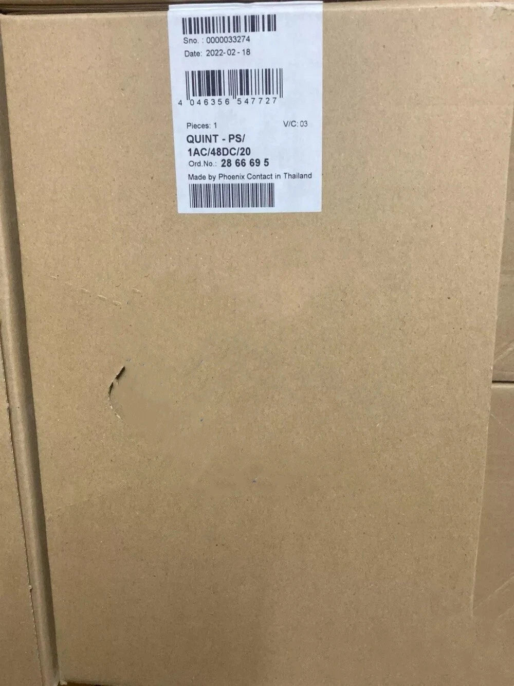 PHOENIX Contact QUINT-PS/1AC/48DC/20 2866695 power supply #P