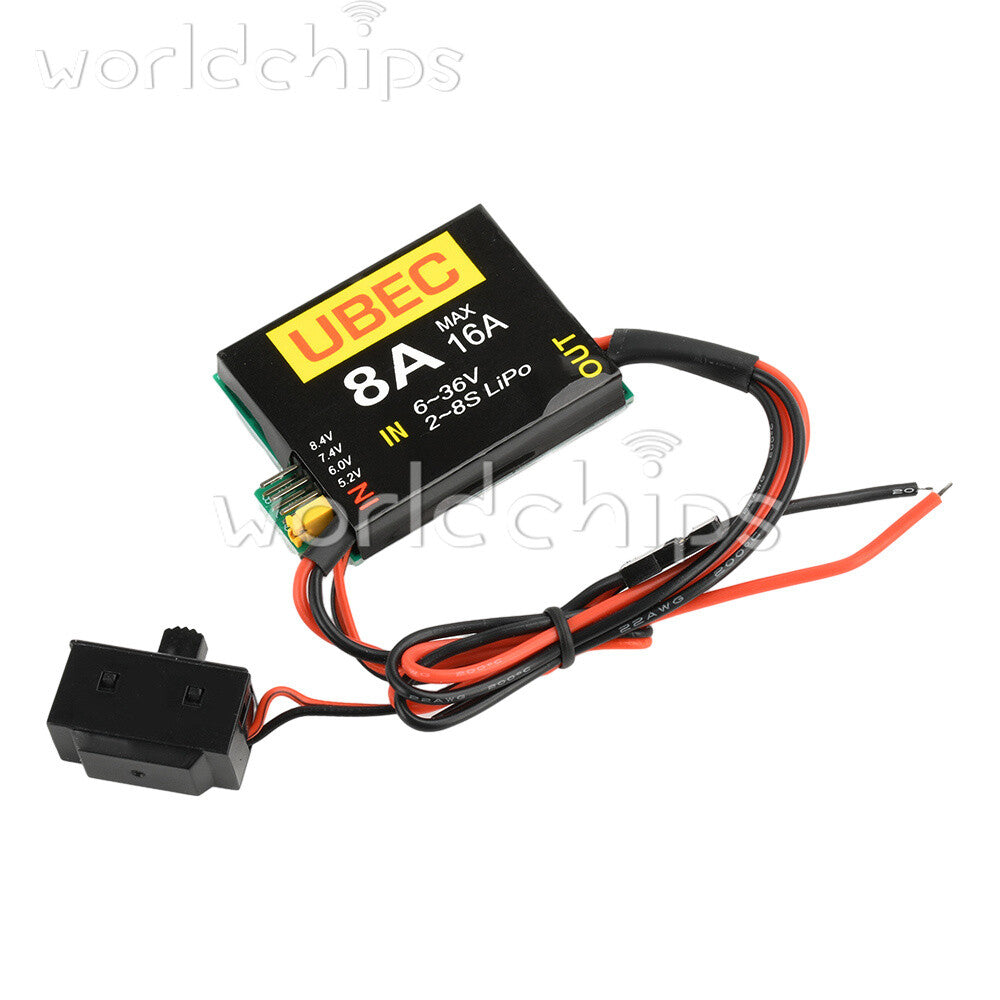 2S-8S 6-36V UBEC-8A BEC & DUAL UBEC Servo Independent Power Supply Module RC Car