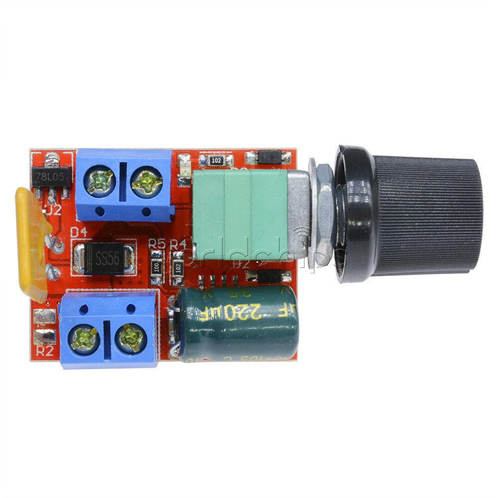 10Pcs DC 3V-35V 5A Motor PWM Speed Controller Speed Control Switch LED Dimmer