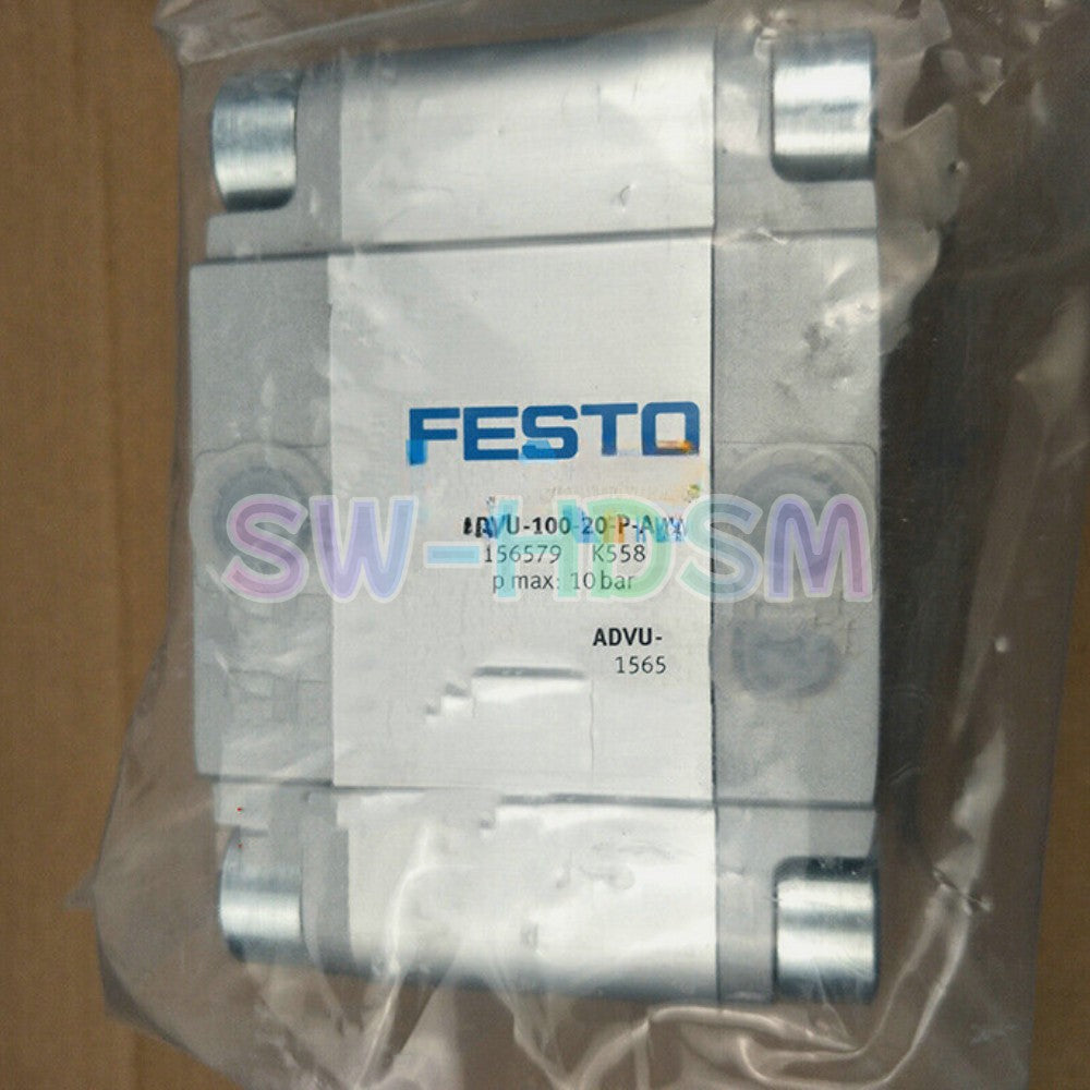 1PCS FESTO Cylinder 156579 ADVU-100-20-P-A freight free