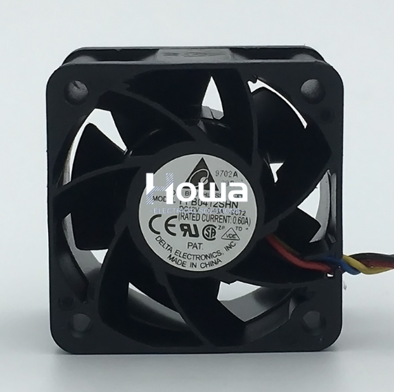 Delta FFB0412SHN DC 12V 0.60A 40x28mm PWM Server Inverter Case Axial Cooling Fan
