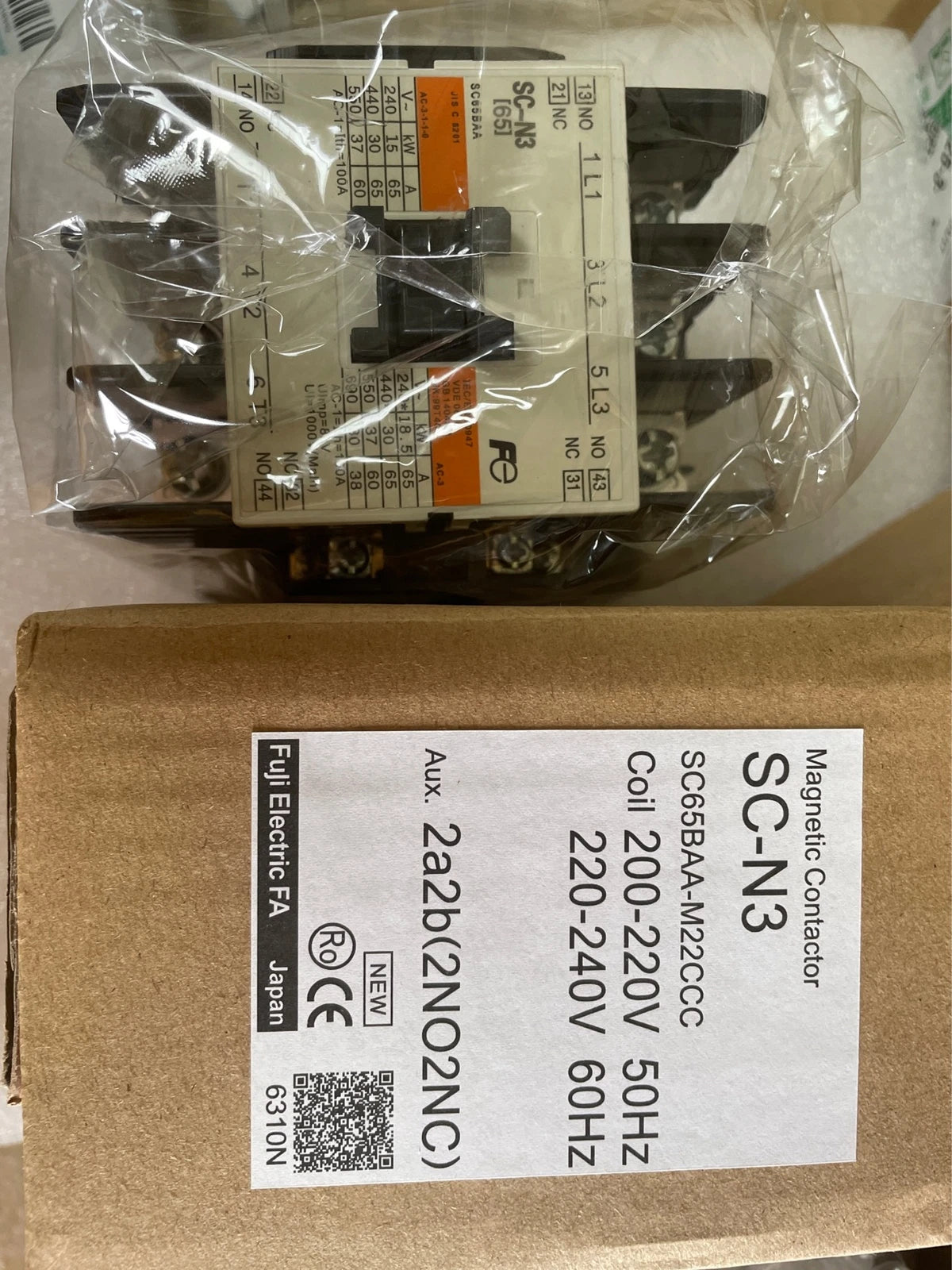 SC-N3 SCN3 FUJI Magnetic Contactor free shipping #P
