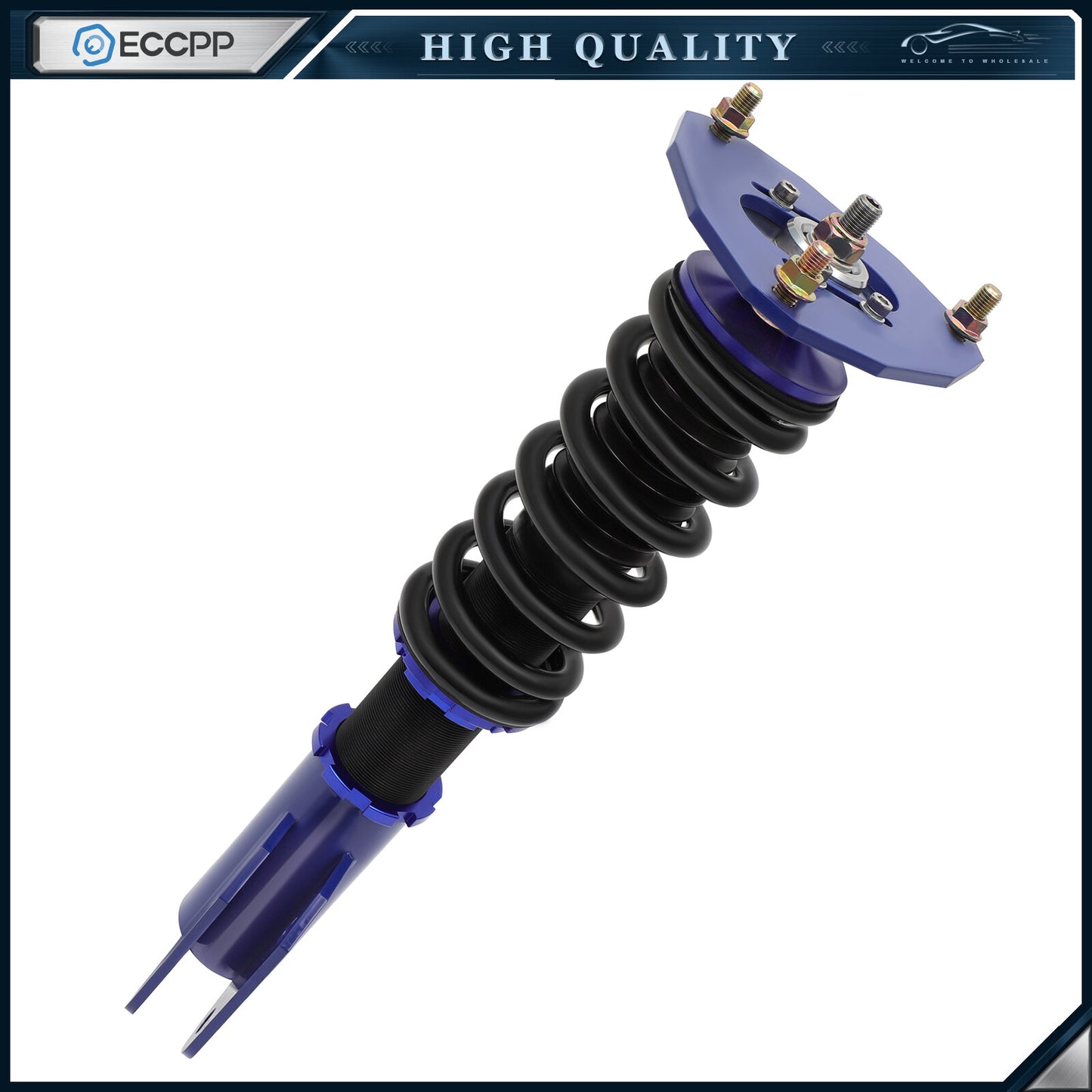 ECCPP Coilovers For 2002-2006 Mitsubishi Lancer Suspension Set Adj.Height Shocks