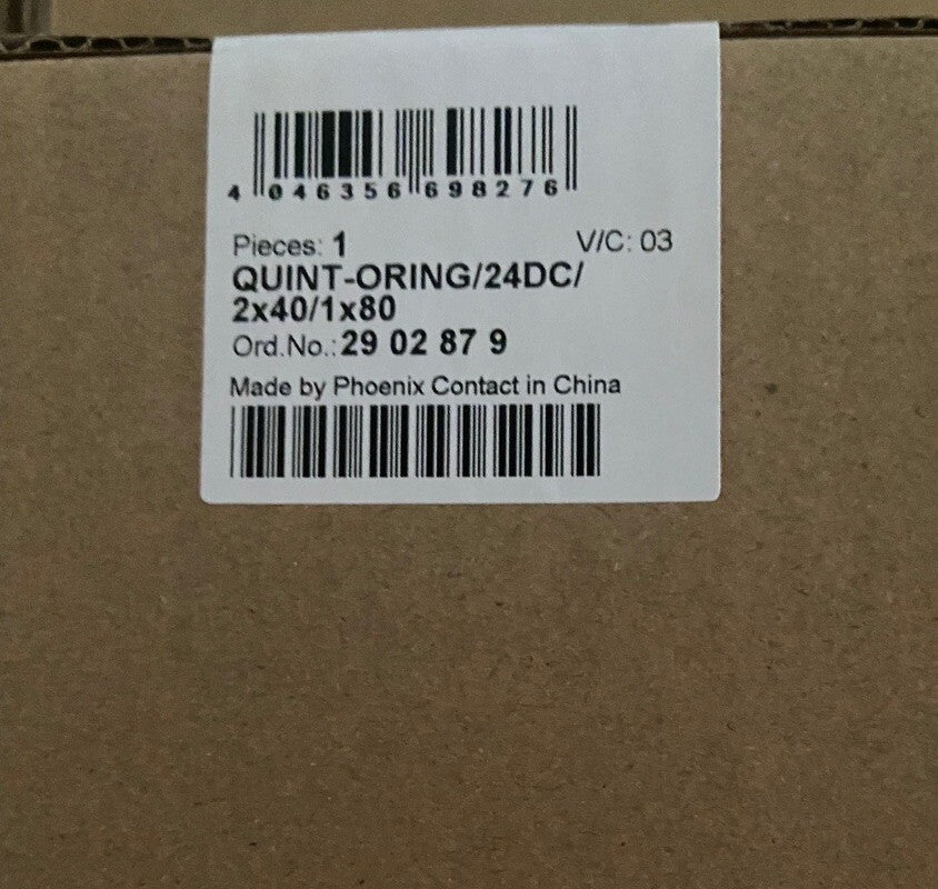 1pcs PHOENIX CONTACT 2902879 Power Supply QUINT-ORING/24DC/2X40/1X80