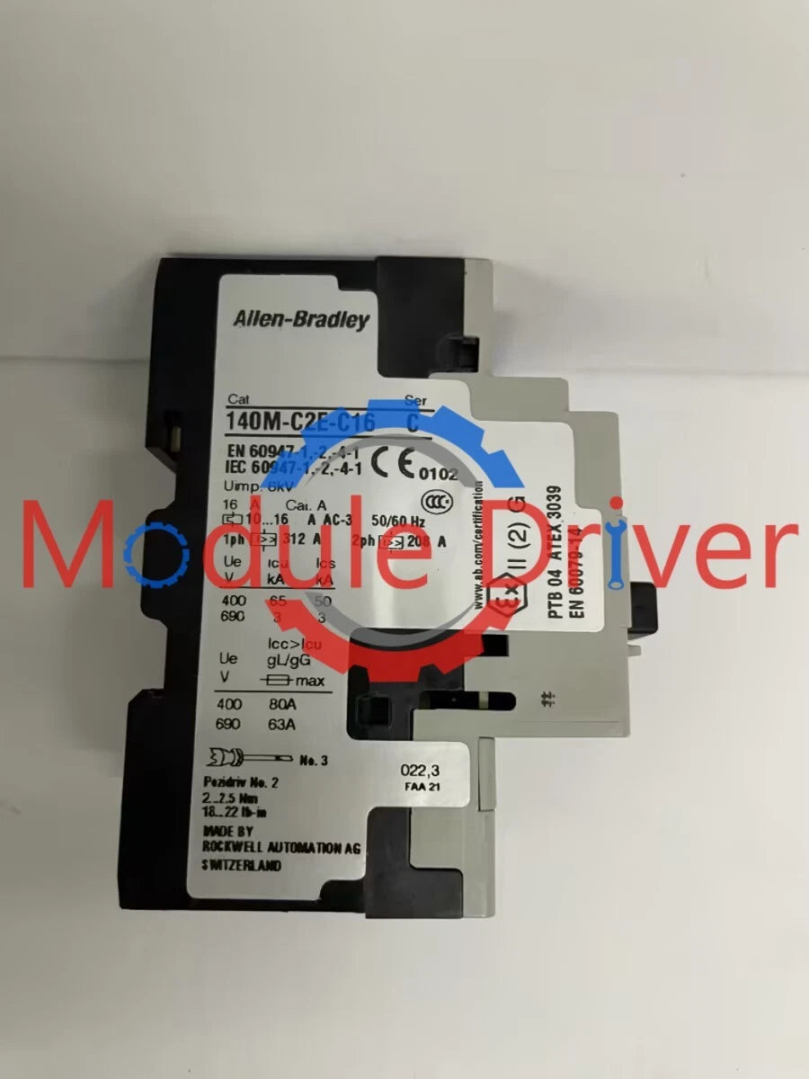 140M-C2E-C16 AB Motor Protector Circuit Breaker 140MC2EC16 #P