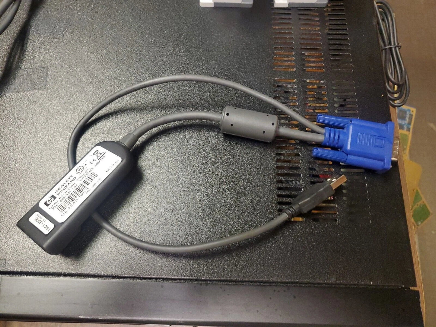 HP HPE 410532-001 AF603A USB KVM Switch Module Cable POD SIM CIM