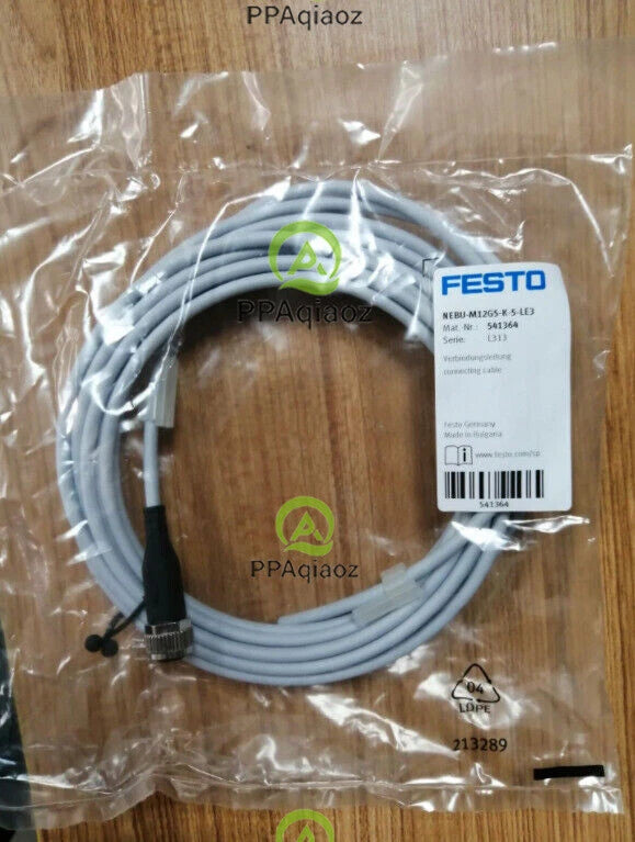 1PCS FESTO NEBU-M12G5-K-5-LE3 541164 Connects The Cable Free Shipping